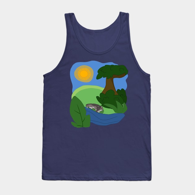 Lazy Days Tank Top by Coat